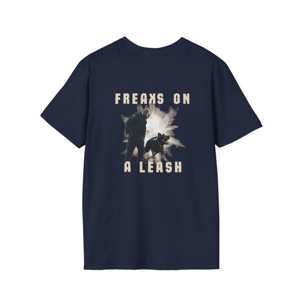 FREAKS ON A LEASH Grunge Tactical K9 Shirt – Police Dog Graphic Tee - Image 18