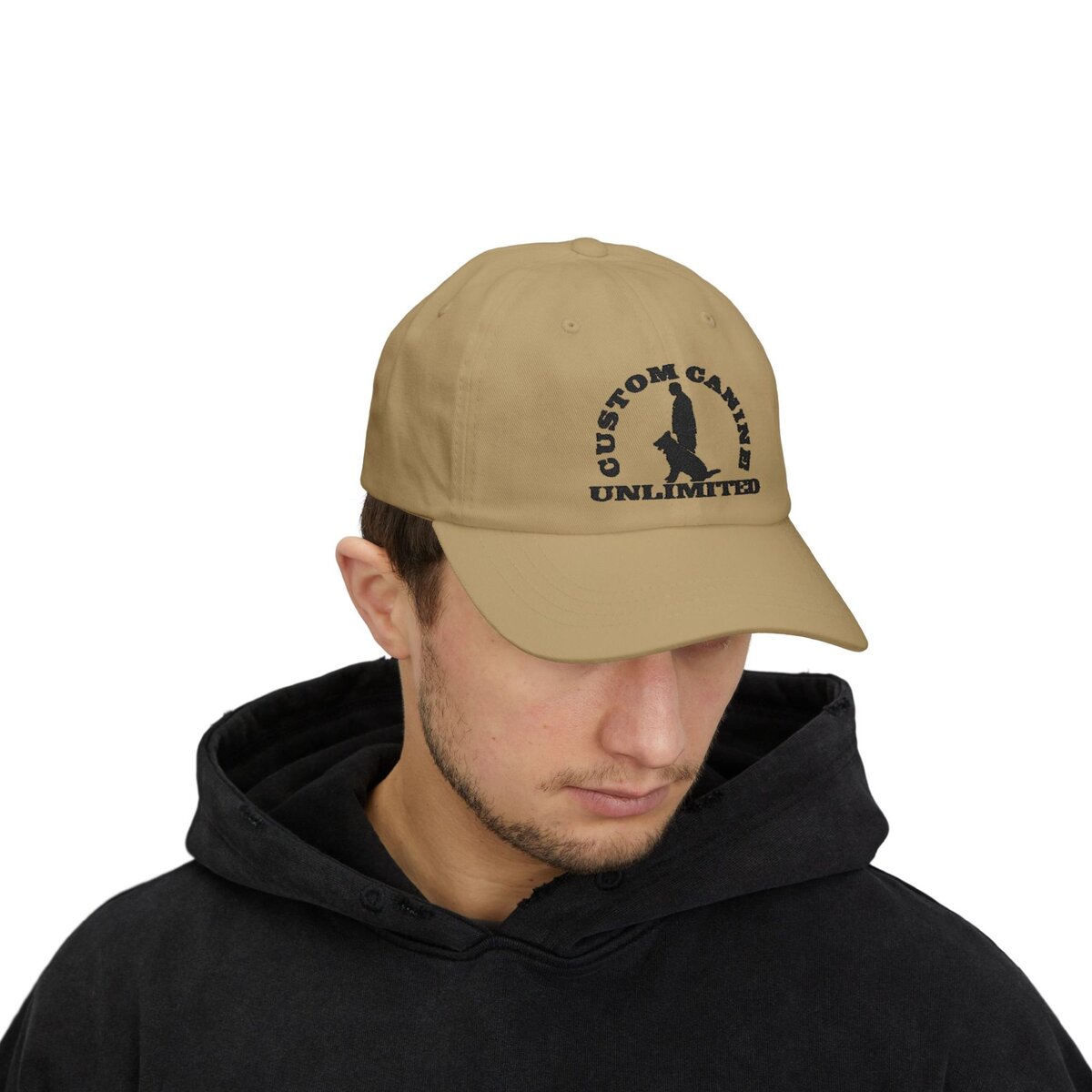 Dad Cap Custom Canine Logo Hat - Image 7