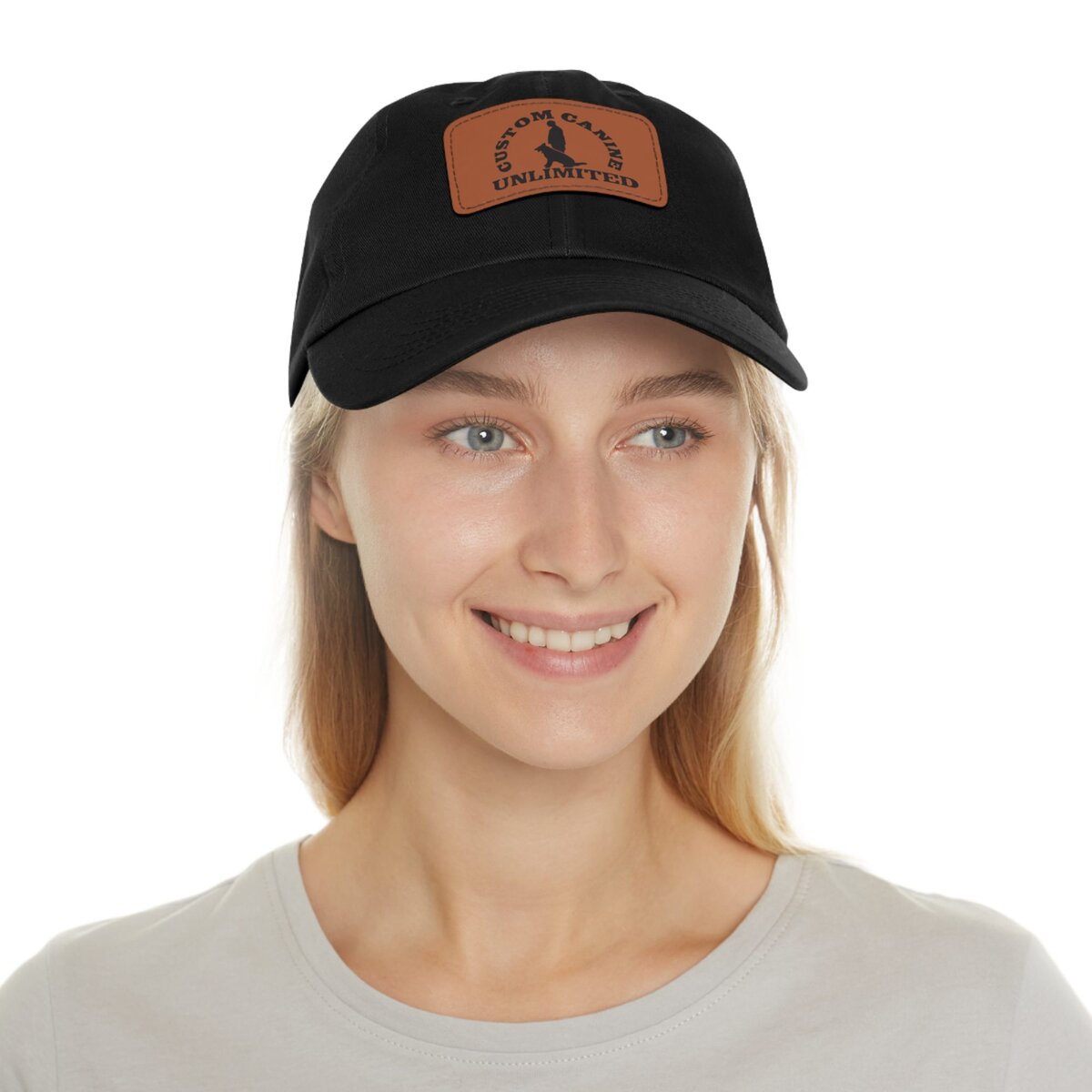 CCU Logo "Dad Hat" with Leather Patch Logo - Image 4