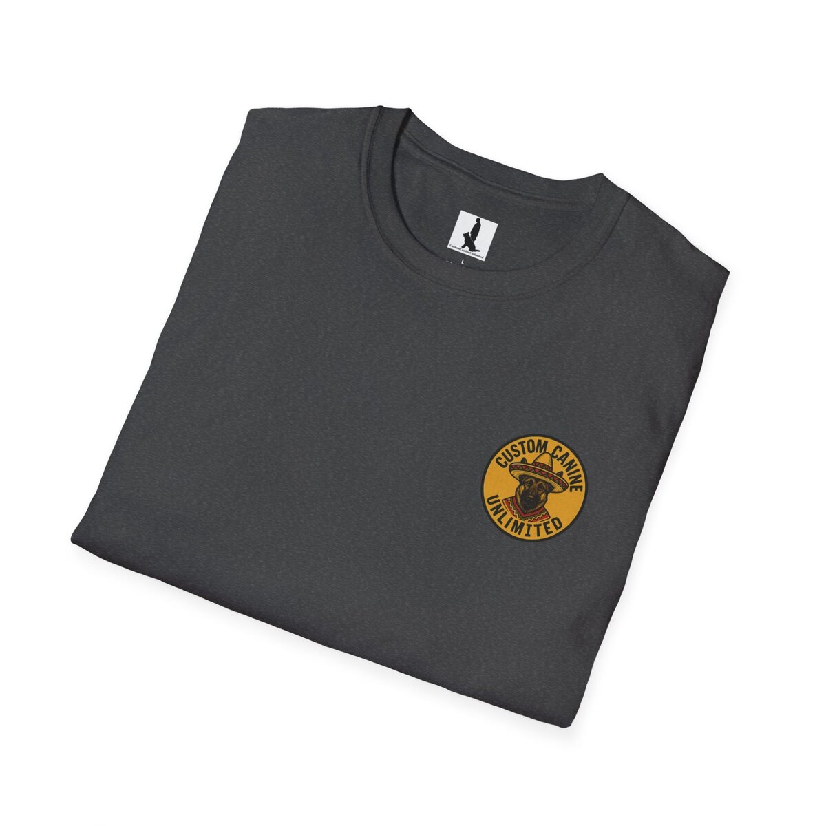 (Alternate Front Logo) ¡NO TAN RÁPIDO, MUCHACHO! German Shepherd Sombrero T-Shirt | Custom Canine Unlimited - Image 28