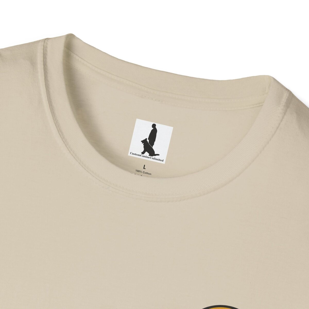(Alternate Front Logo) ¡NO TAN RÁPIDO, MUCHACHO! German Shepherd Sombrero T-Shirt | Custom Canine Unlimited - Image 3