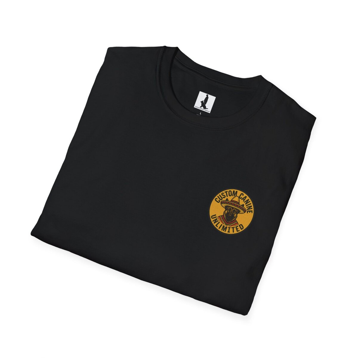 (Alternate Front Logo) ¡NO TAN RÁPIDO, MUCHACHO! German Shepherd Sombrero T-Shirt | Custom Canine Unlimited - Image 12