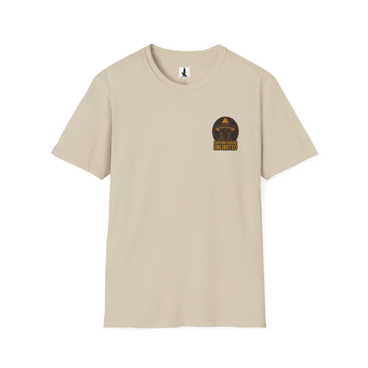 ¡NO TAN RÁPIDO, MUCHACHO! German Shepherd Sombrero T-Shirt | Custom Canine Unlimited - Image 2