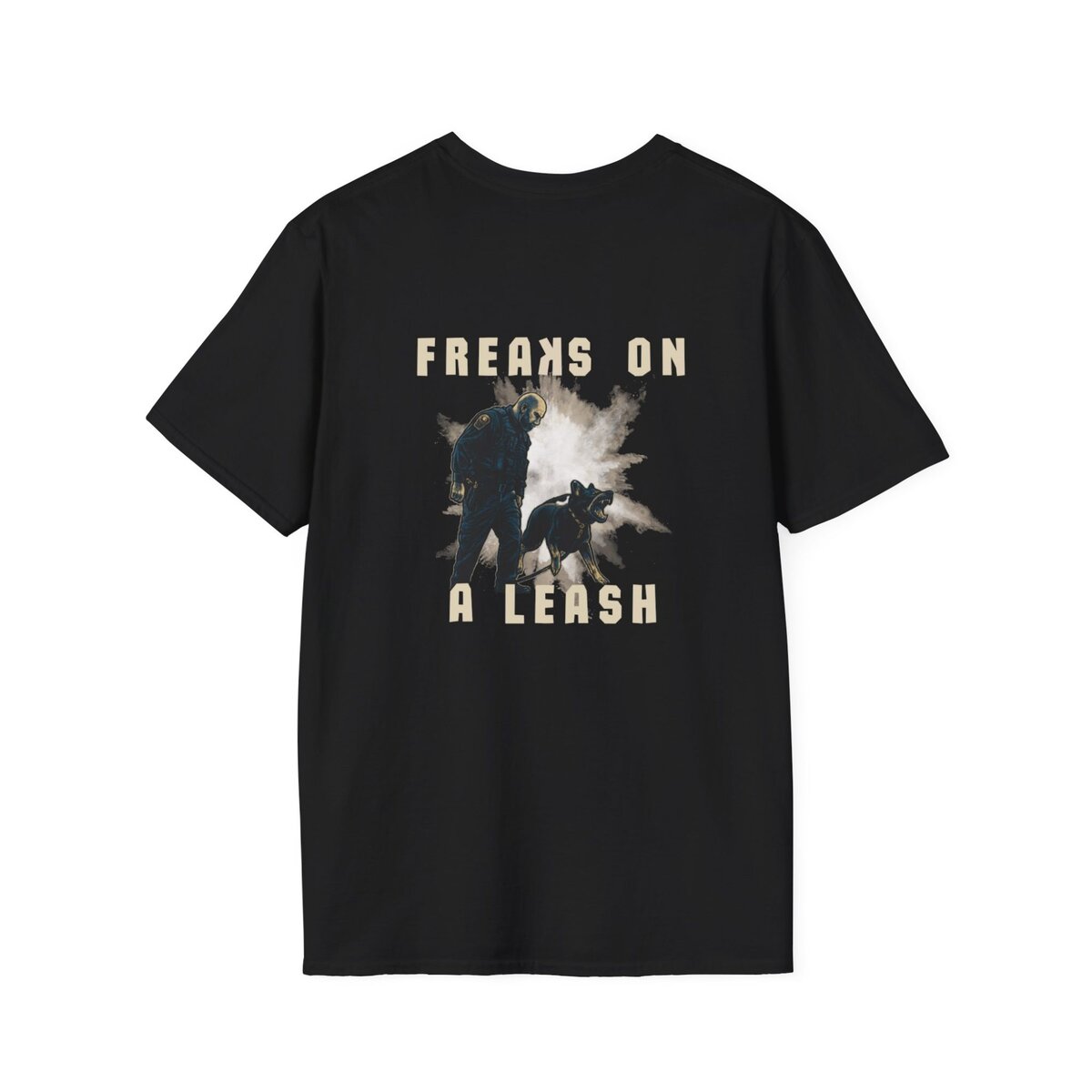 FREAKS ON A LEASH Grunge Tactical K9 Shirt – Police Dog Graphic Tee