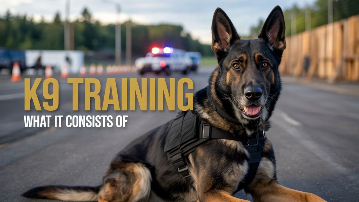What Does K9 Training Consist Of?