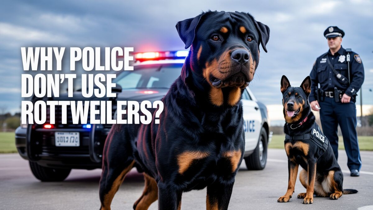 Why Don't Police Use Rottweilers?