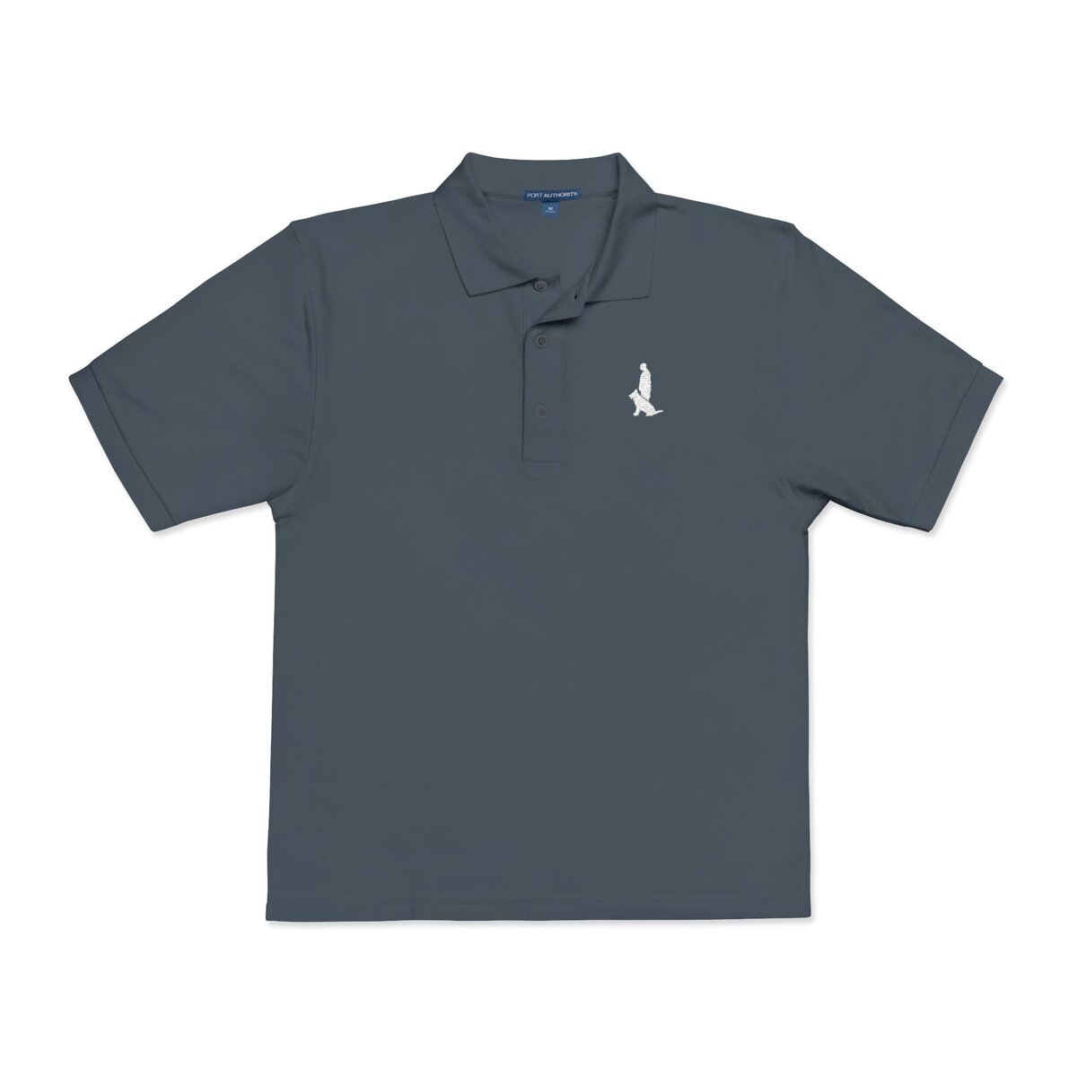CCU Man & Dog Logo (embroidery) - White Logo Design - Image 9
