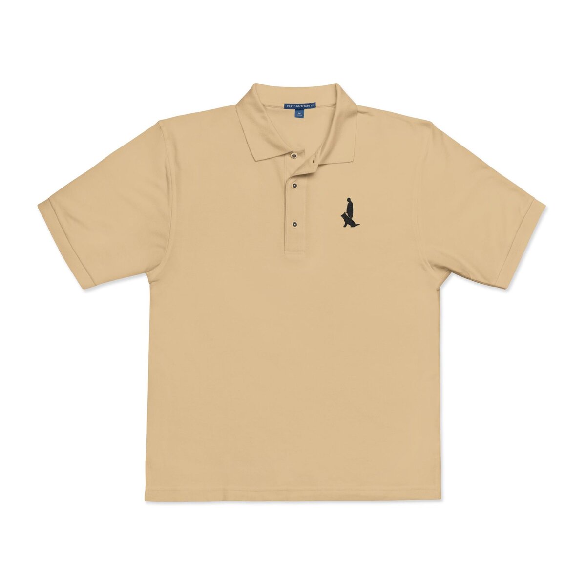 CCU Man & Dog Logo (embroidery) - Black Logo Design - Image 5