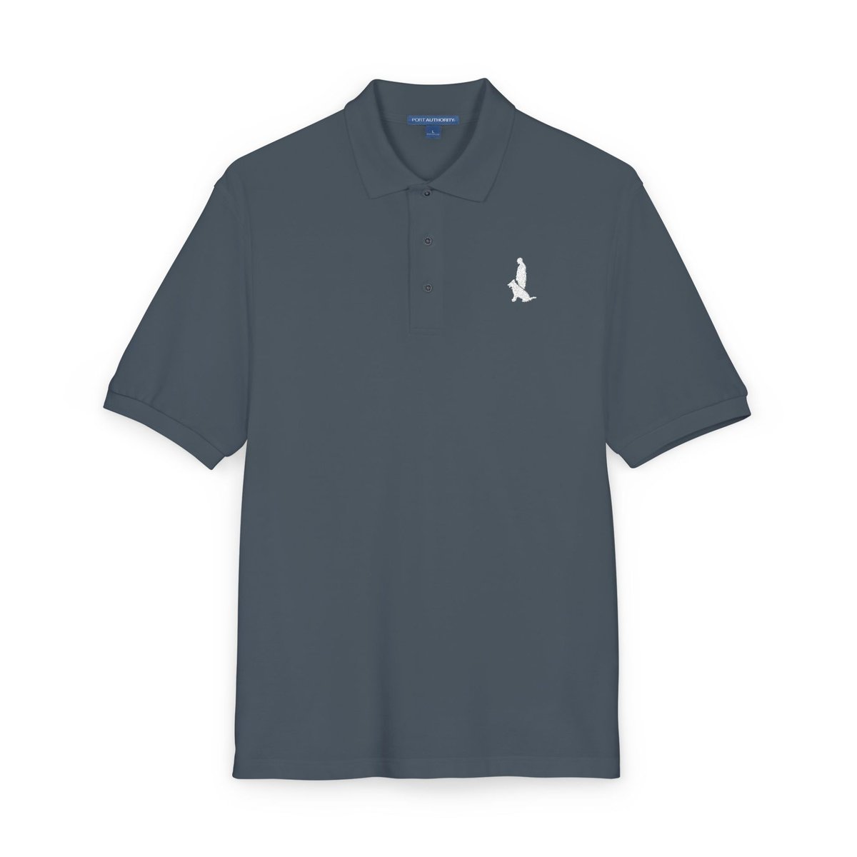 CCU Man & Dog Logo (embroidery) - White Logo Design - Image 10