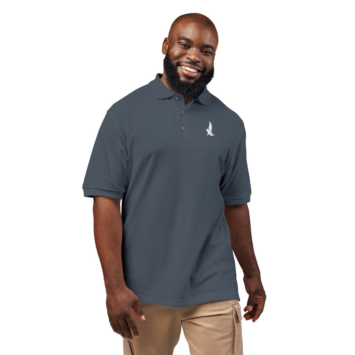 CCU Man & Dog Logo (embroidery) - White Logo Design - Image 12