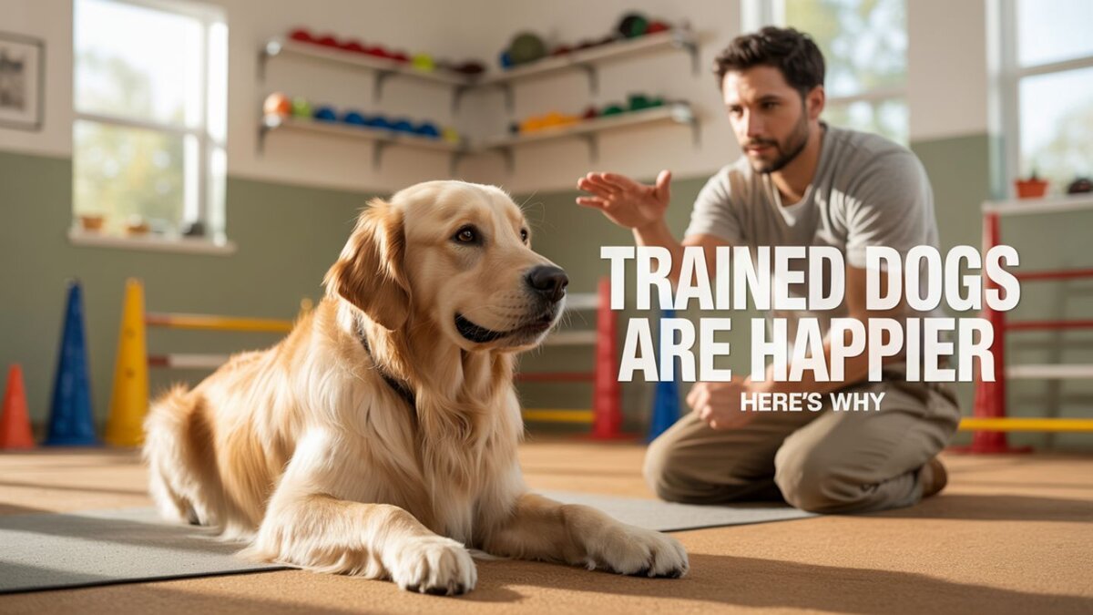 Are Dogs Happier If They Are Trained?