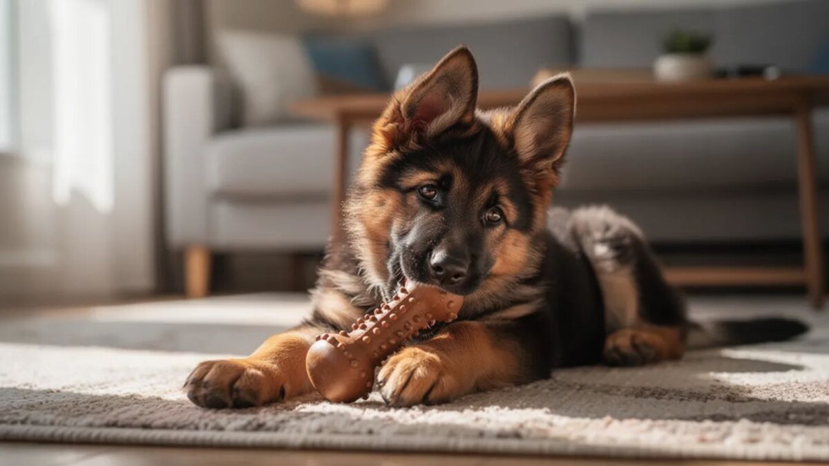 Dental And Enrichment Treats For German Shepherd Puppies