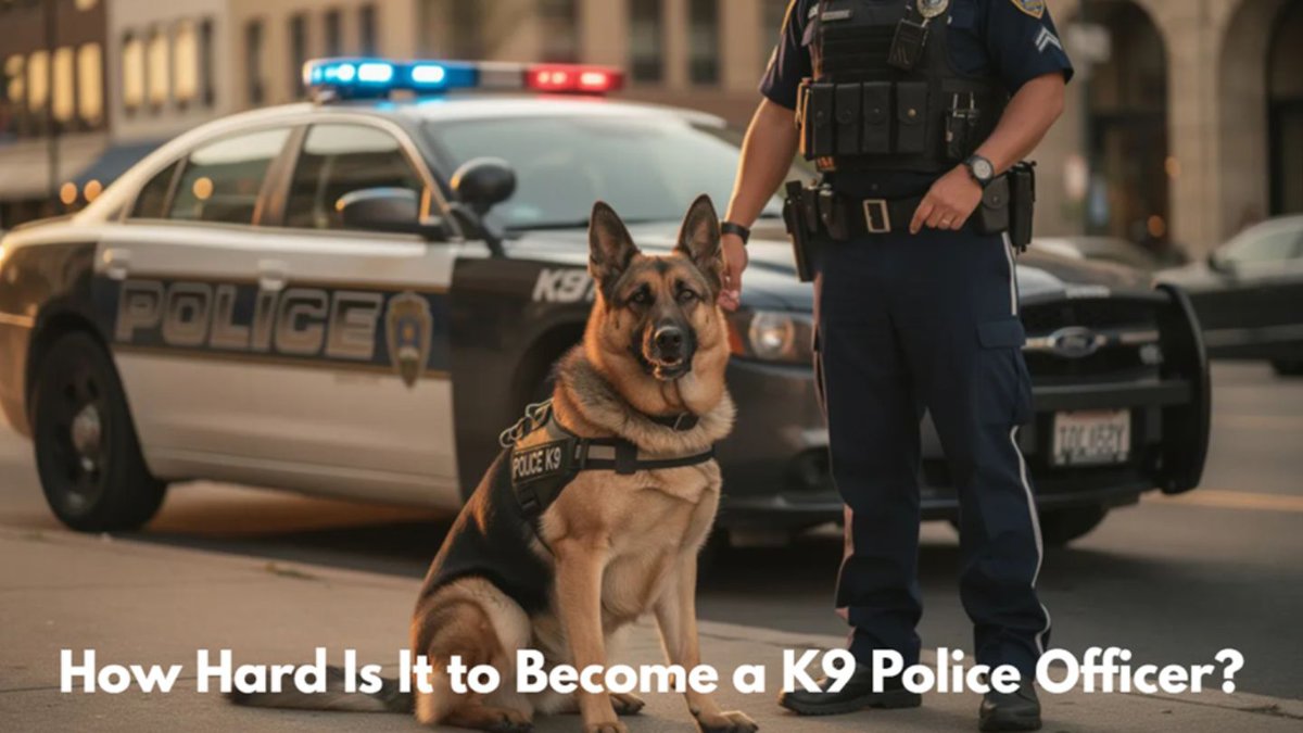 How Hard Is It to Become a K9 Police Officer?