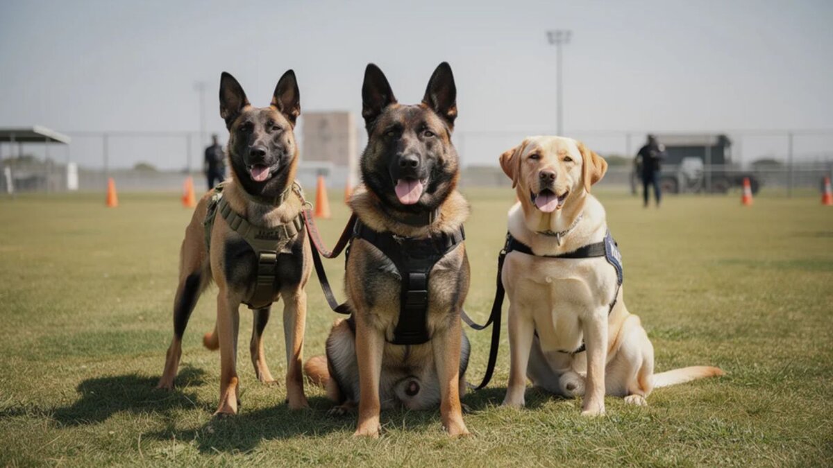 Popular Police Dog Breeds and Their Typical Roles