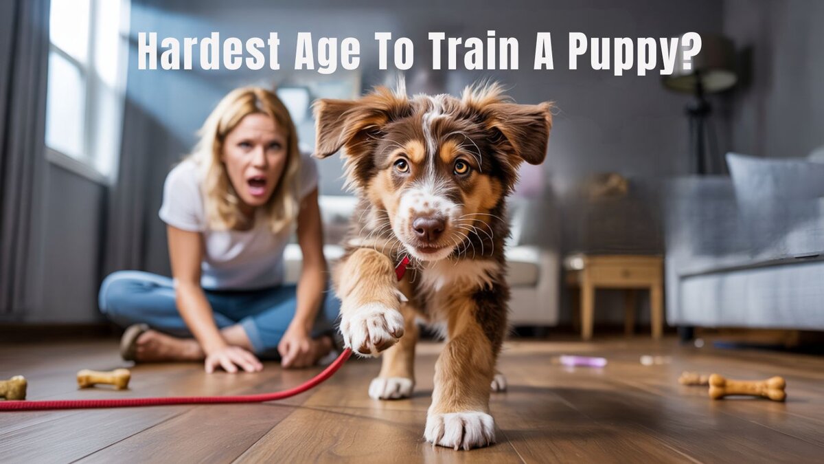 What Is The Hardest Age To Train A Puppy?