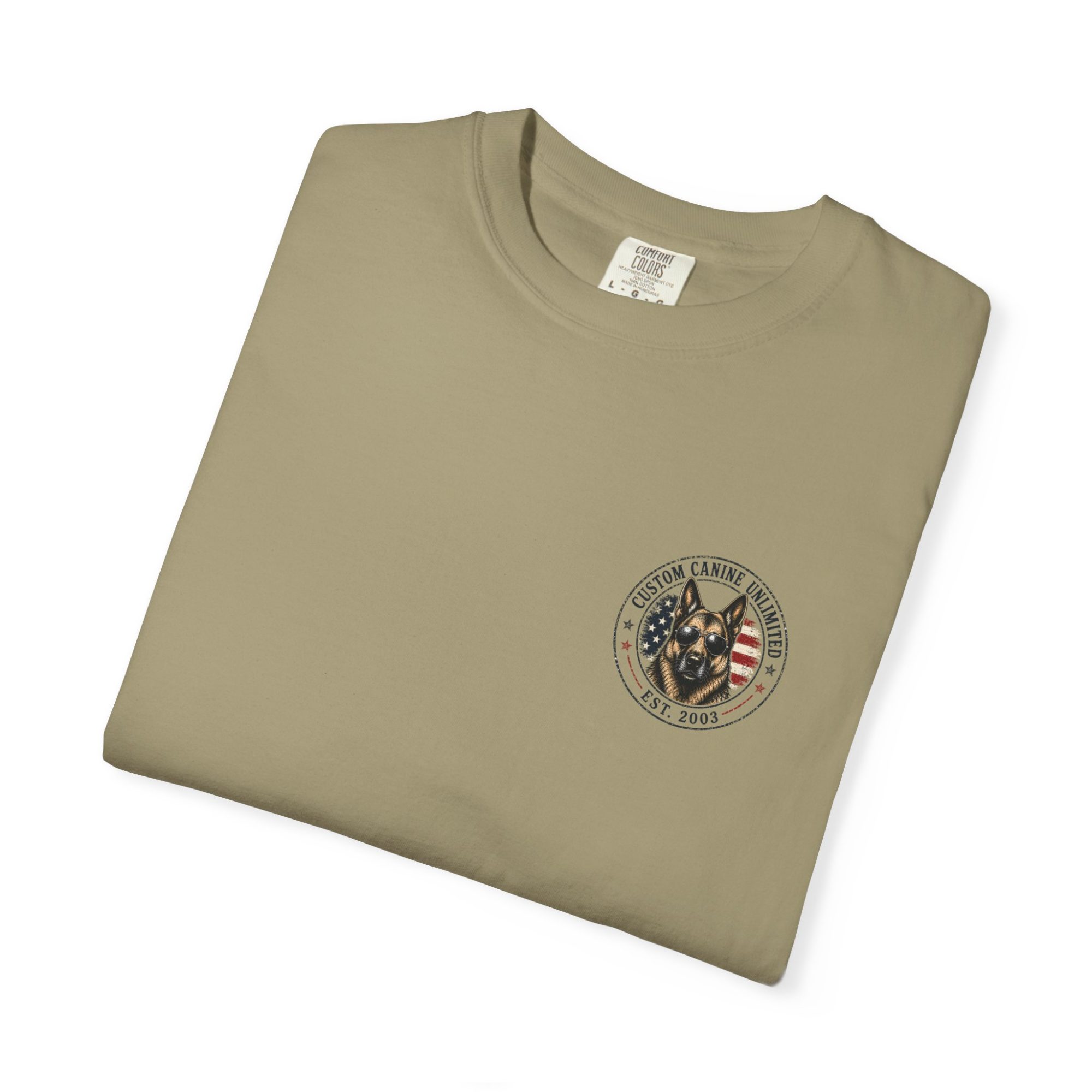 CCU Limited Print Run 4th of July K9 Shirt | Patriotic Dog Apparel - Image 3