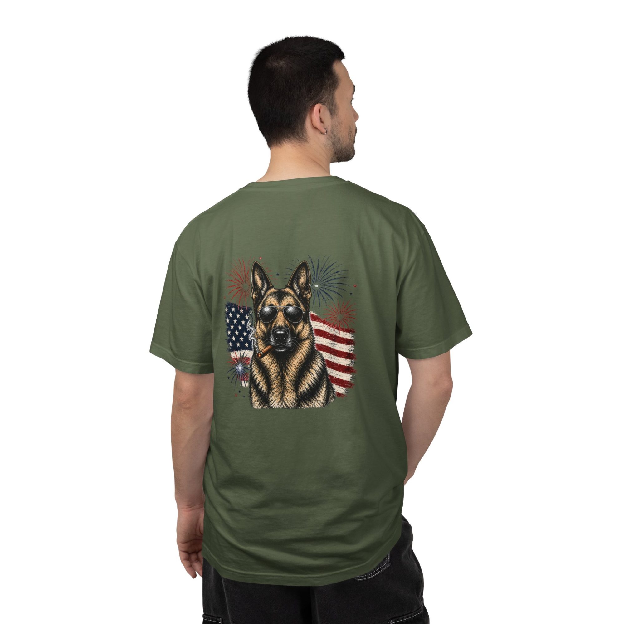 CCU Limited Print Run 4th of July K9 Shirt | Patriotic Dog Apparel - Image 15