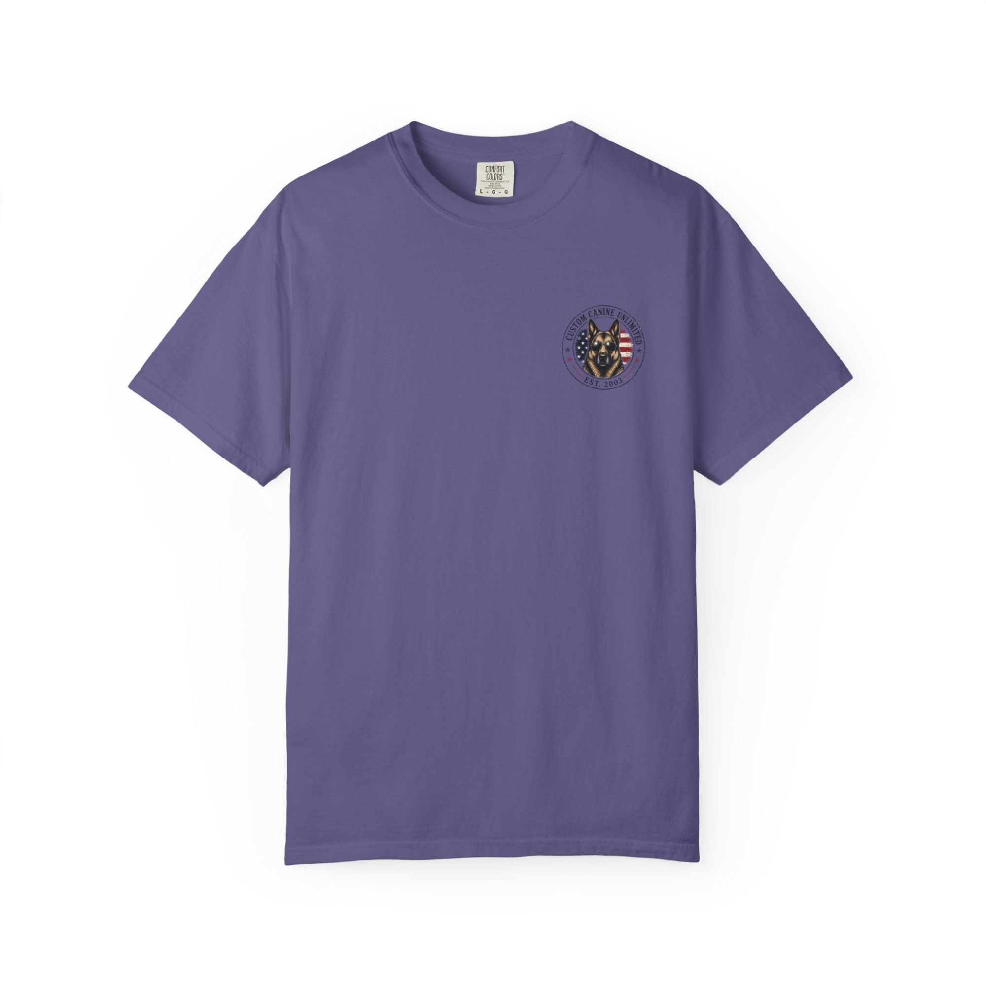 Patriotic German Shepherd T-Shirt — American Flag & Fireworks Design - Image 29