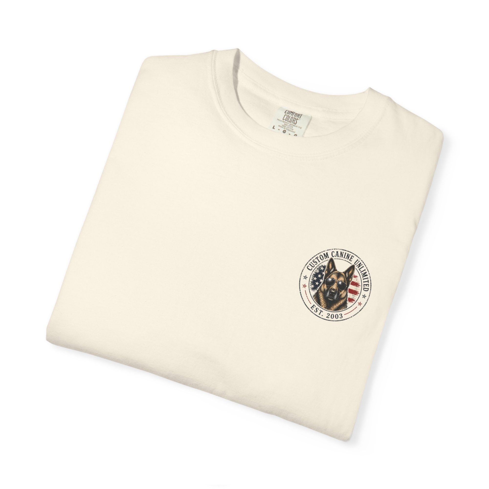“It’s The American Way” K9 German Shepherd 4th of July Graphic Tee - Image 11
