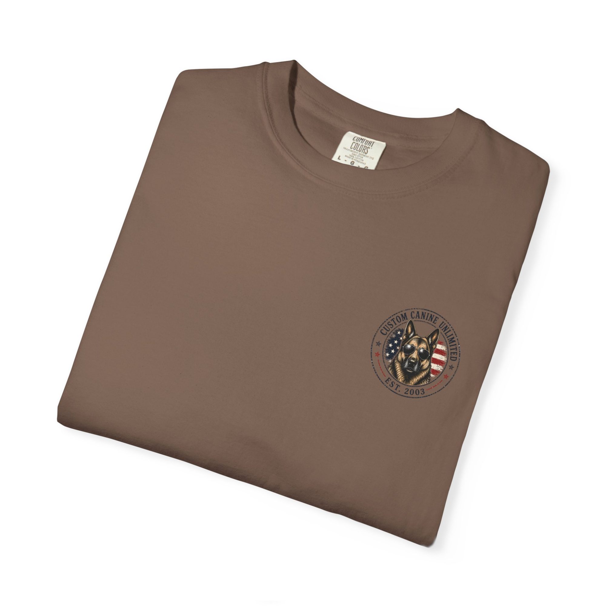 “It’s The American Way” K9 German Shepherd 4th of July Graphic Tee - Image 19