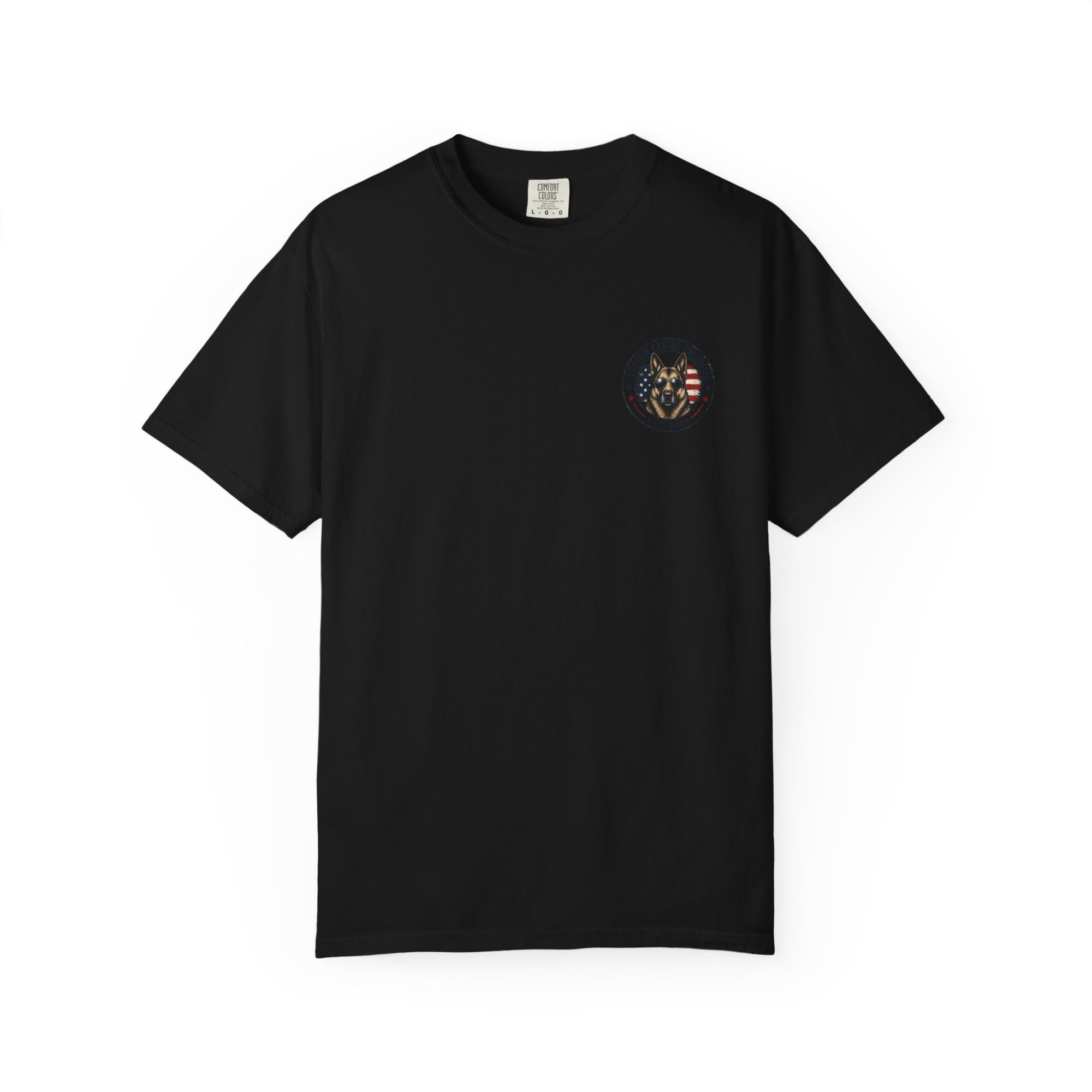 Patriotic German Shepherd T-Shirt — American Flag & Fireworks Design - Image 21