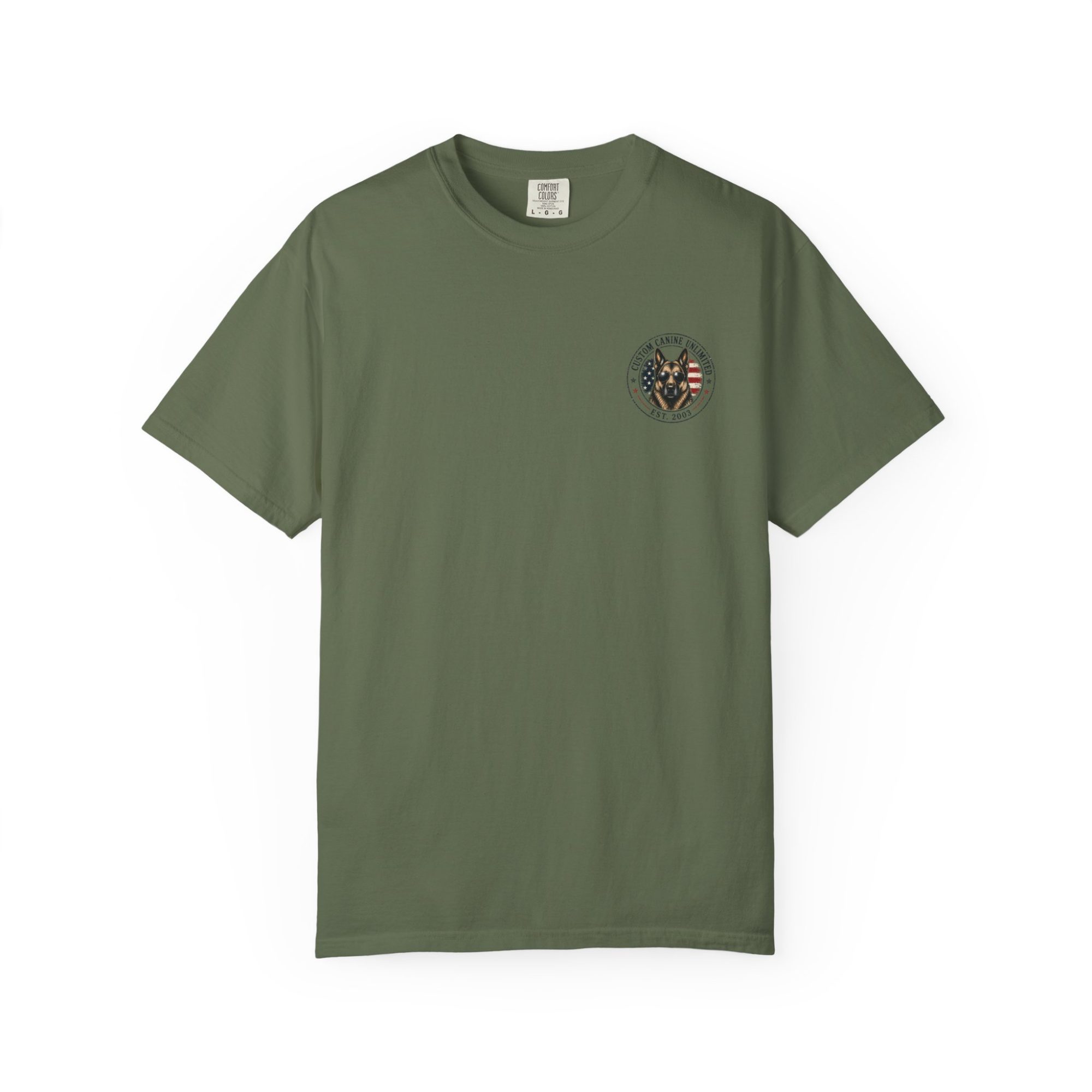 “It’s The American Way” K9 German Shepherd 4th of July Graphic Tee - Image 25