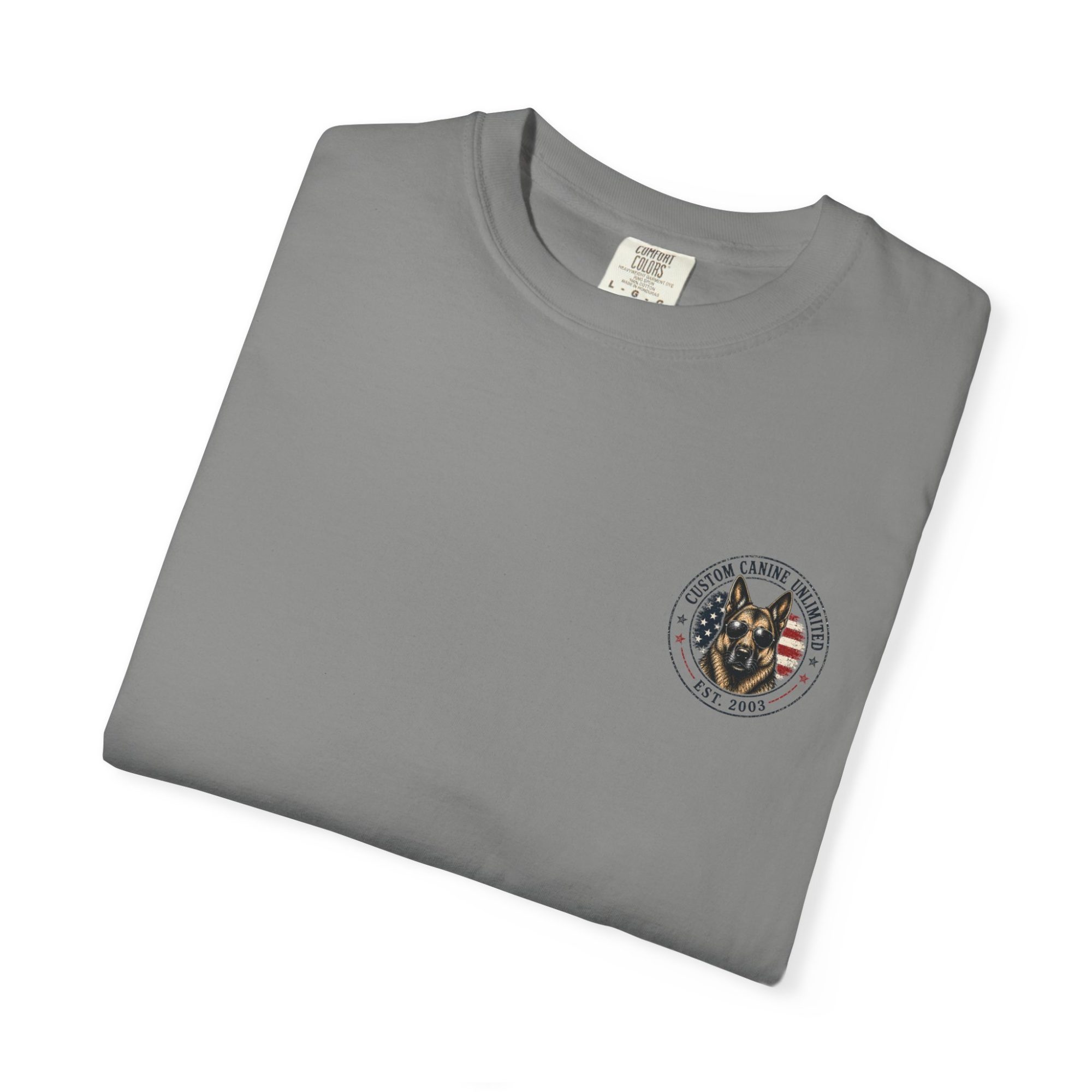 “It’s The American Way” K9 German Shepherd 4th of July Graphic Tee - Image 39