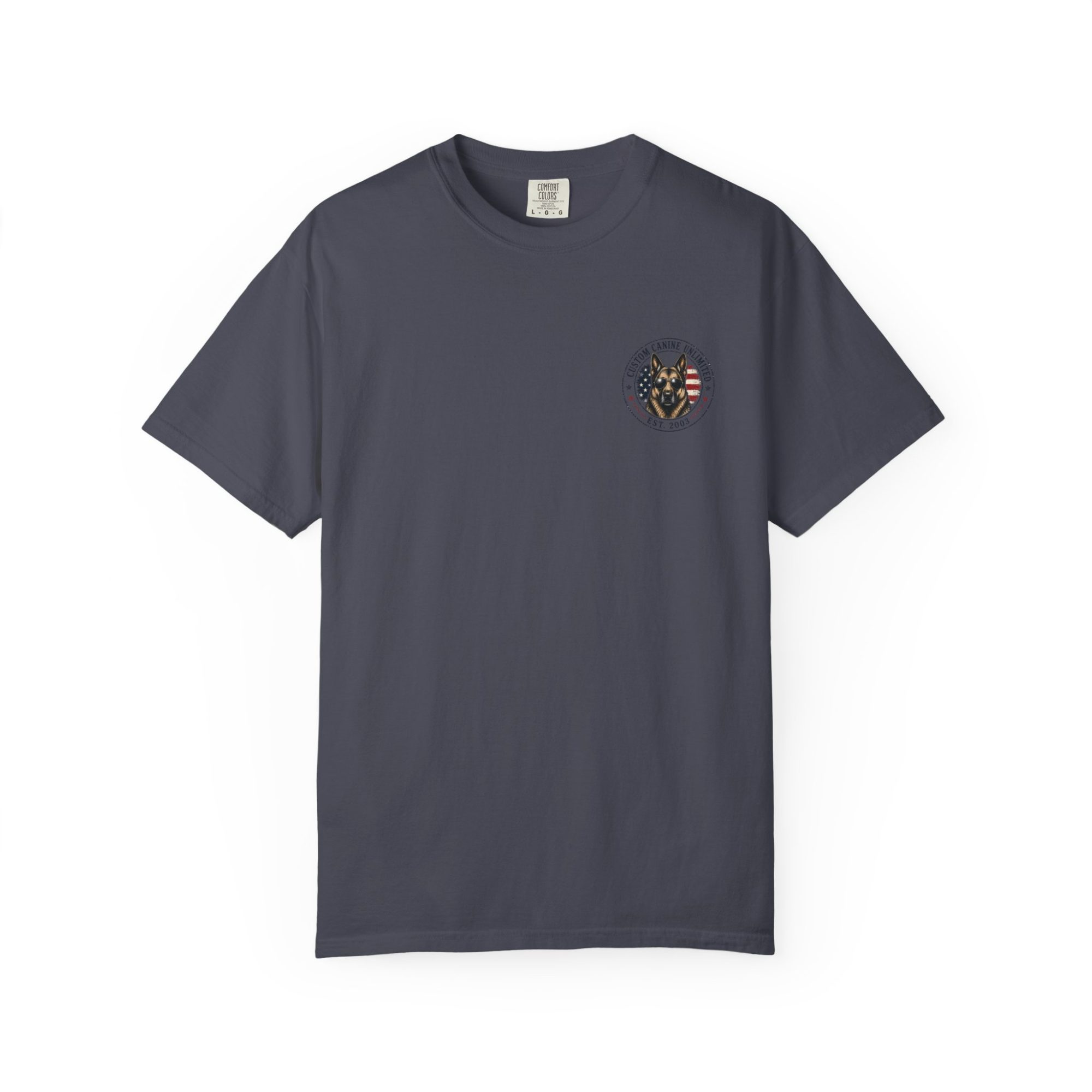 Patriotic German Shepherd T-Shirt — American Flag & Fireworks Design - Image 25