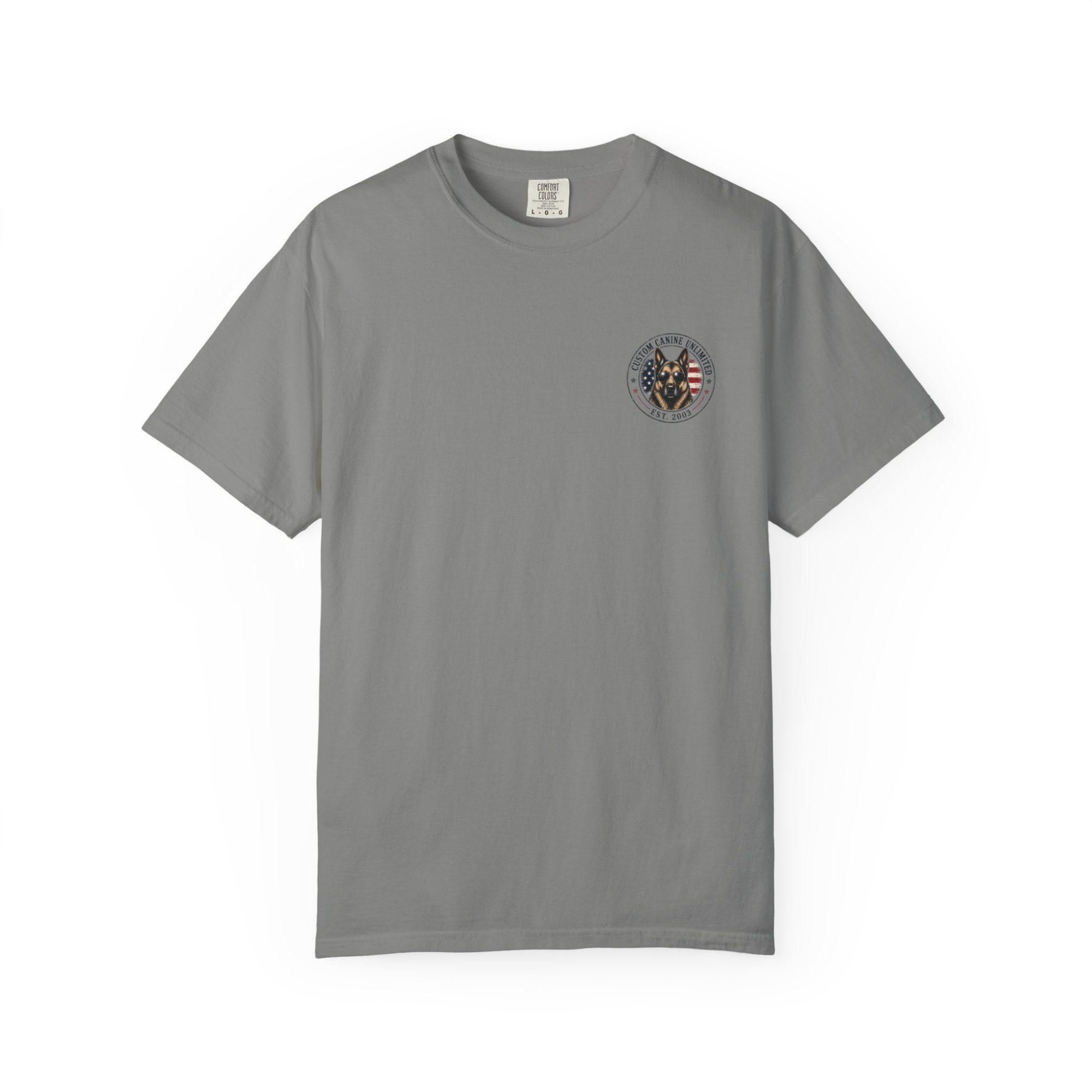 “It’s The American Way” K9 German Shepherd 4th of July Graphic Tee - Image 37